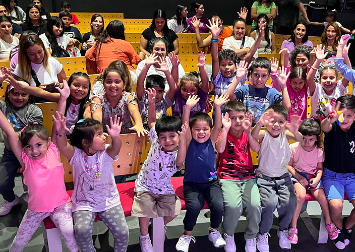 Con los niños
